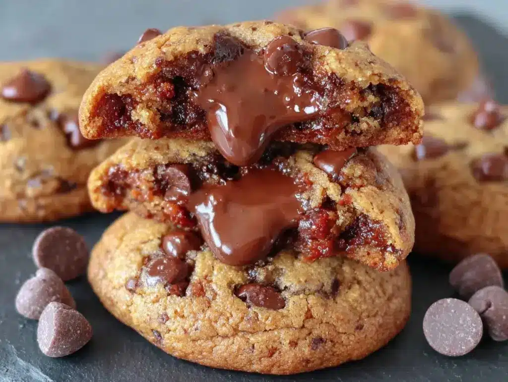 espresso chocolate chip cookies - featured image