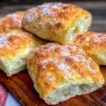 fluffy homemade ciabatta rolls - featured image