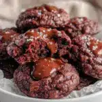 fudgy chocolate brownie cookies - featured image