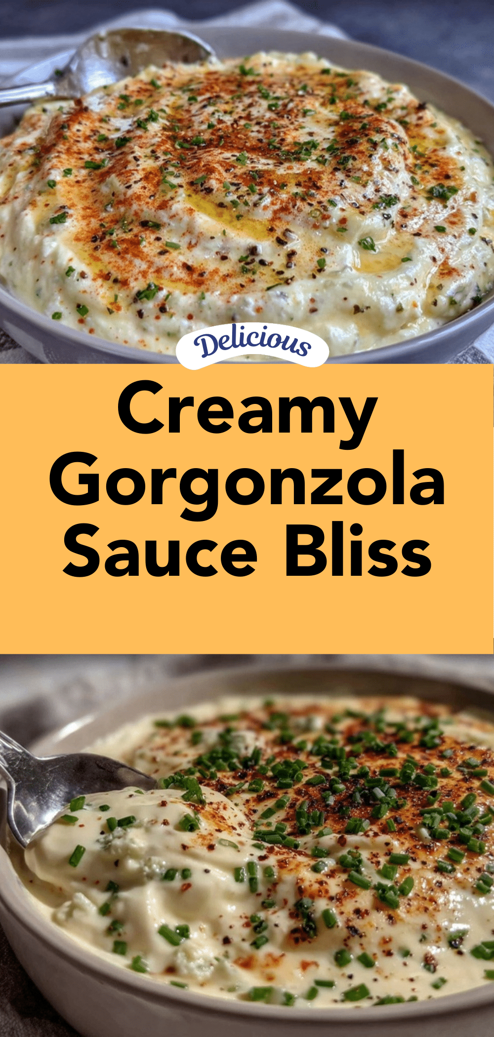 Gorgonzola cream sauce recipe