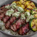 grilled steak bowl - featured image