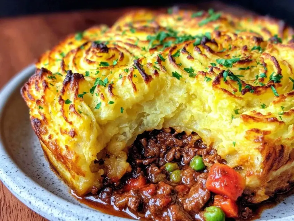 hearty vegan shepherd’s pie - featured image