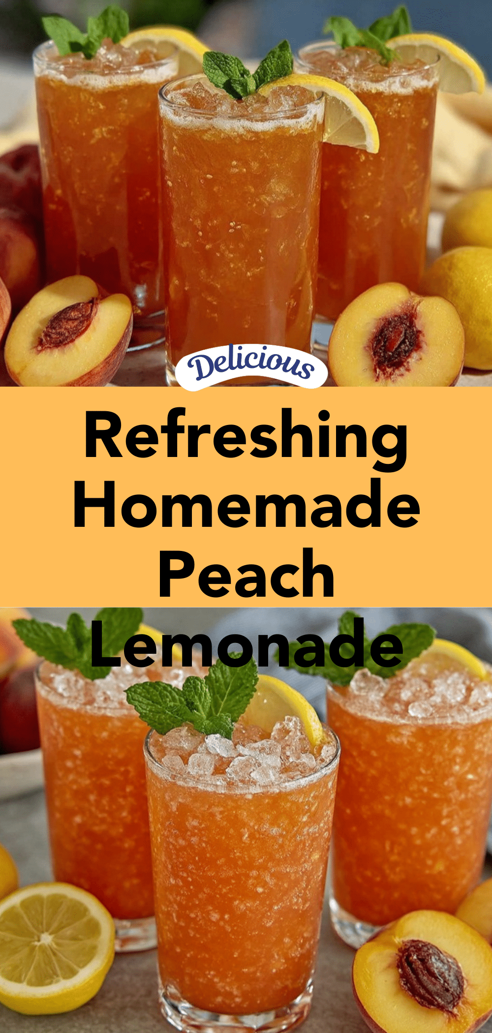 homemade peach lemonade recipe recipe