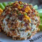 jalapeno popper cheese ball - featured image