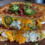jalapeno popper grilled cheese - featured image