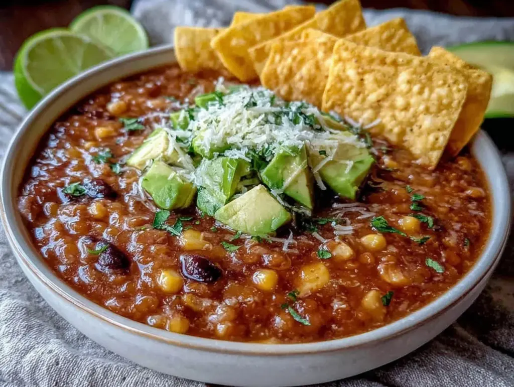 lentil tortilla soup - featured image