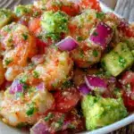 mexican shrimp ceviche - featured image