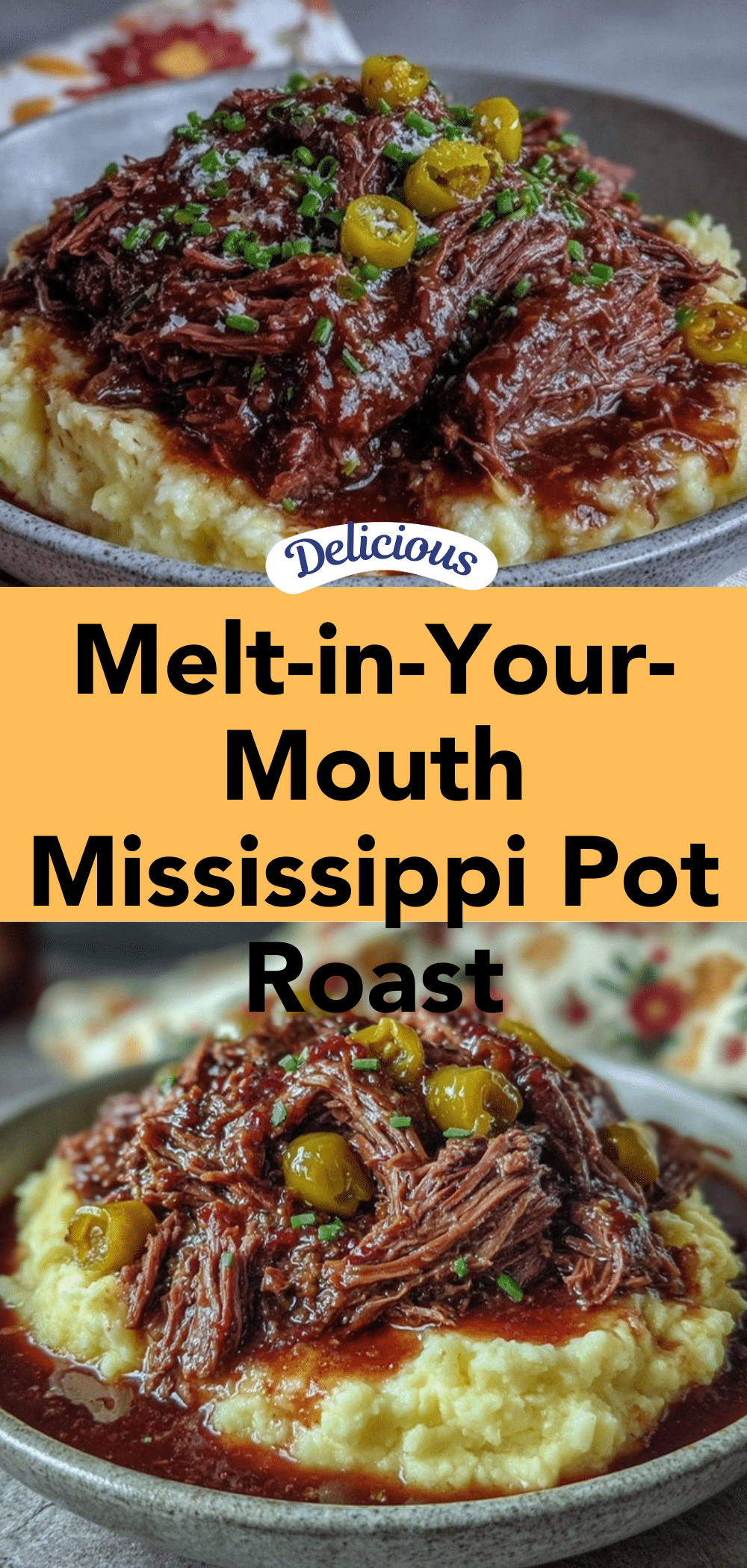 Mississippi pot roast recipe