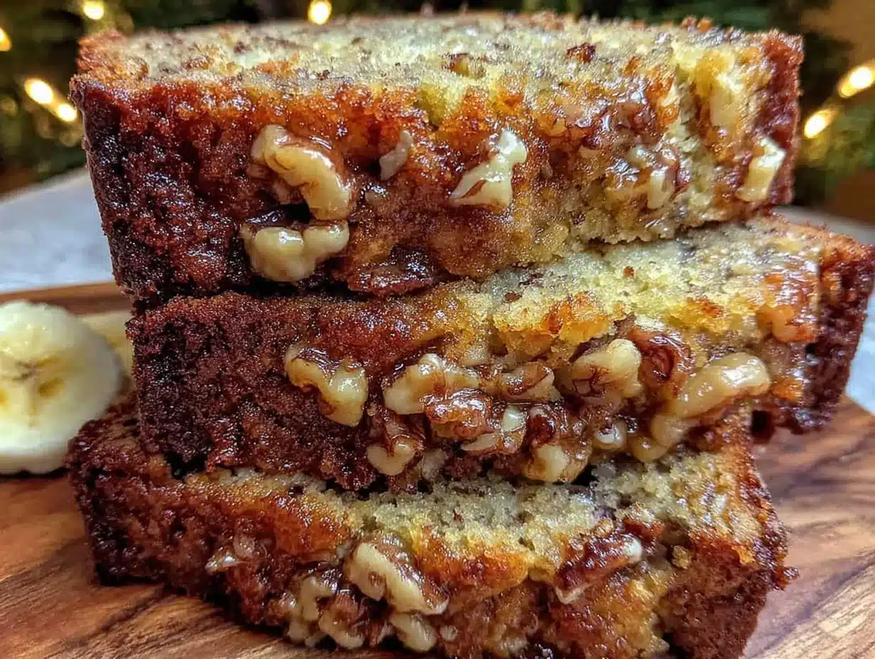 moist homemade banana bread preparation steps