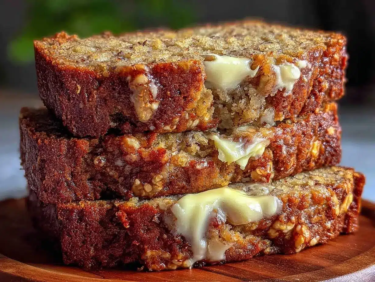 moist sour cream banana bread preparation steps