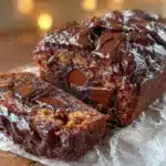 moist tigernut chocolate banana bread - featured image