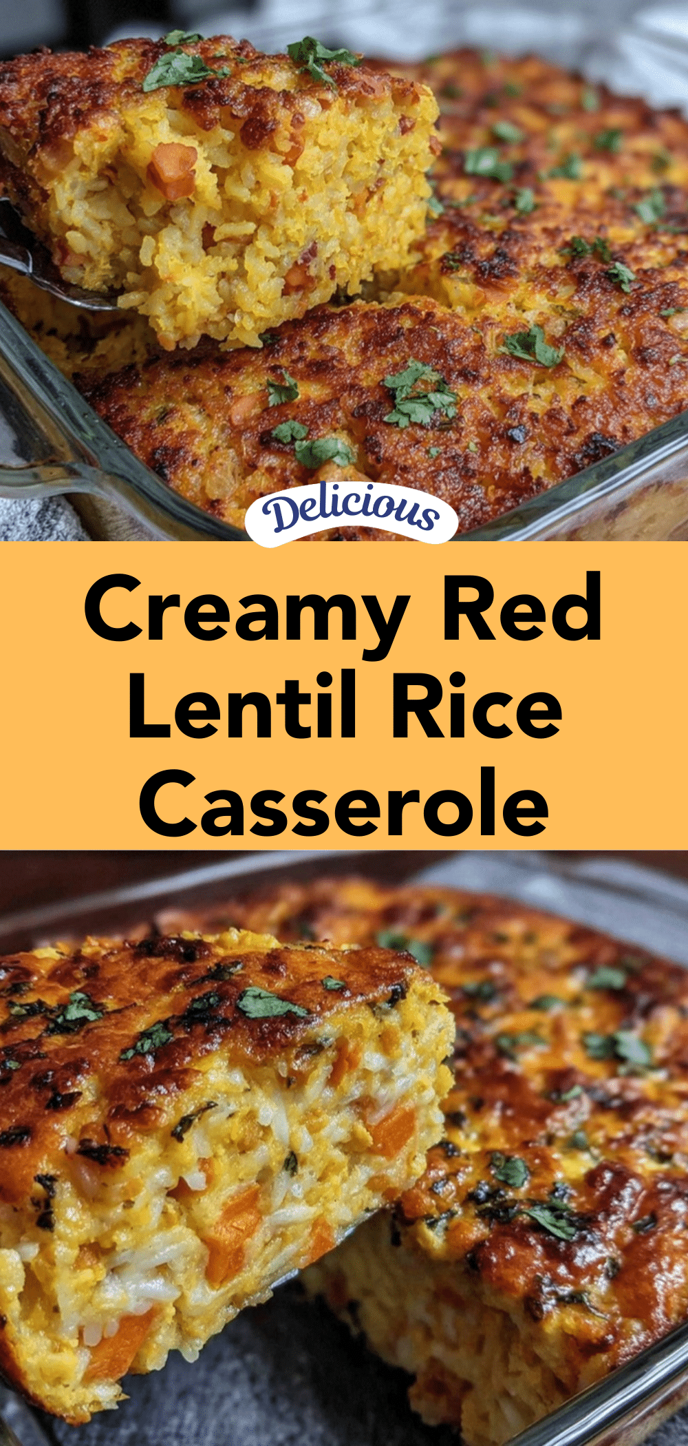 red lentil and rice casserole recipe