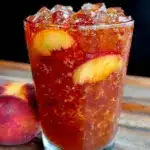 refreshing peach tea recipe - featured image