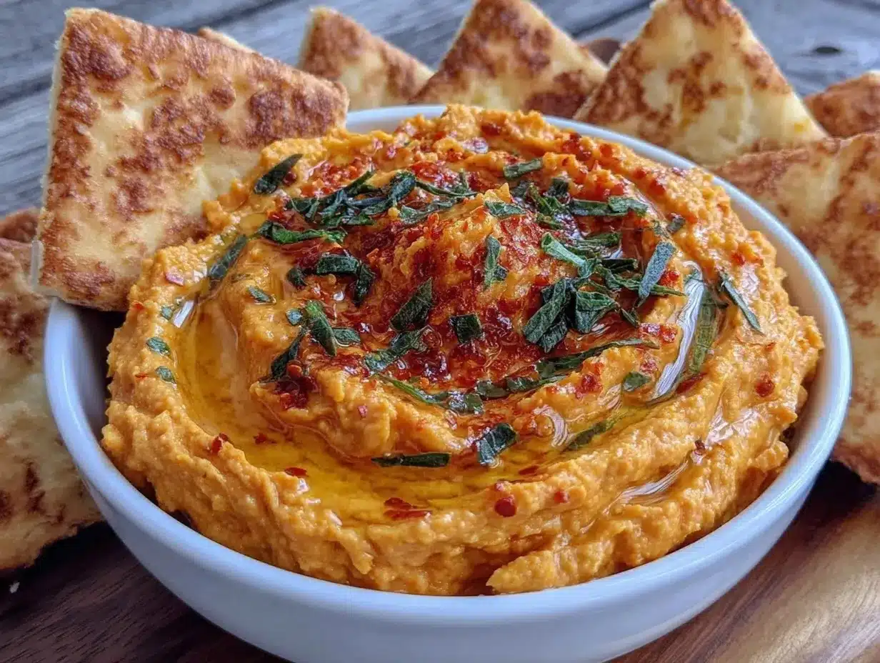 roasted sweet potato hummus preparation steps