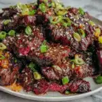 savory sweet Korean beef bulgogi - featured image