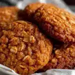 soft chewy applesauce oatmeal cookies - featured image