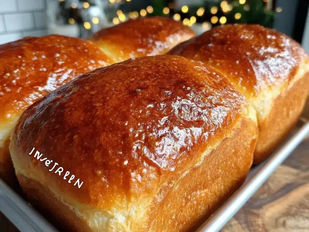 soft fluffy amish white bread recipe - featured image