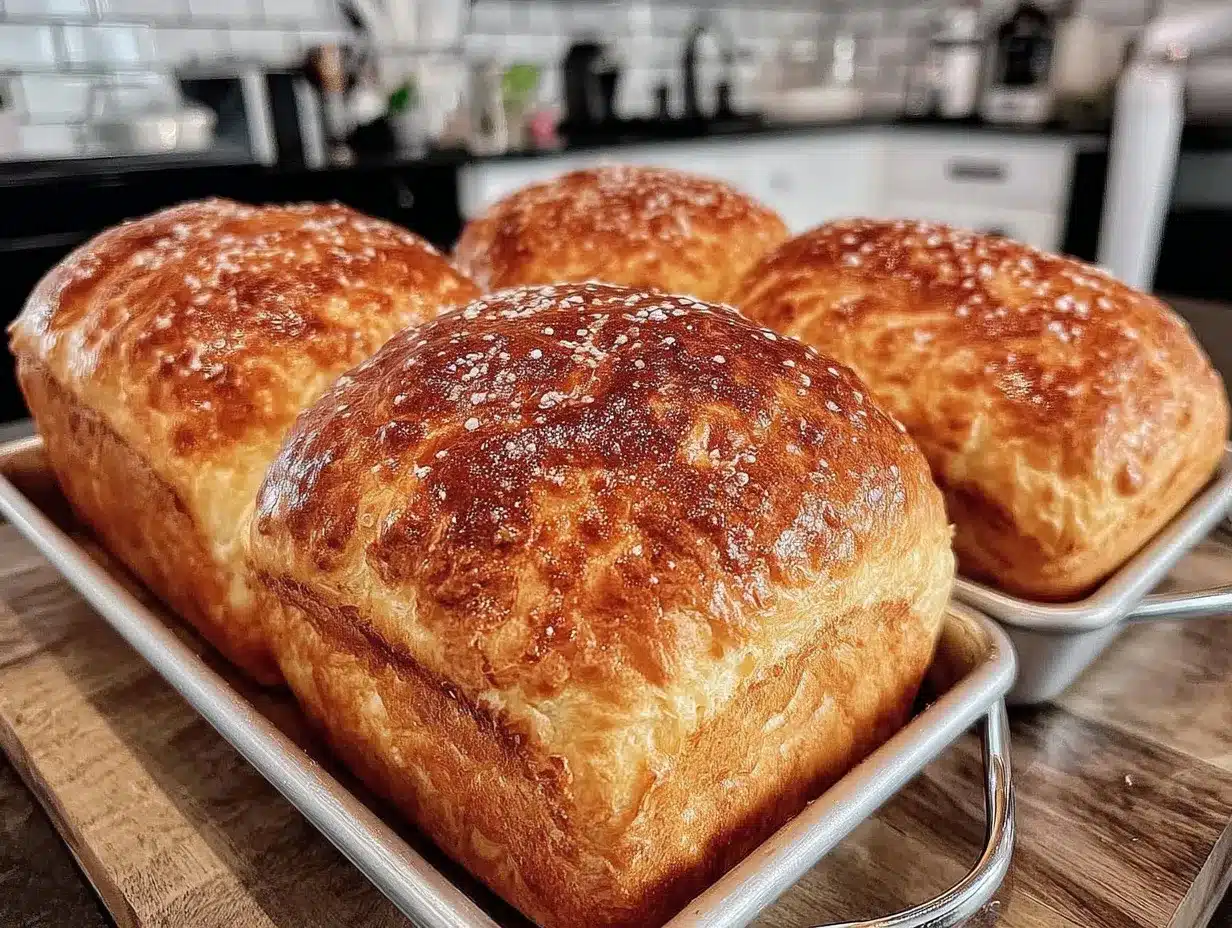 soft fluffy amish white bread recipe preparation steps