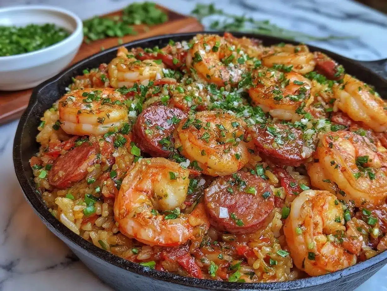 spicy Cajun jambalaya feast preparation steps