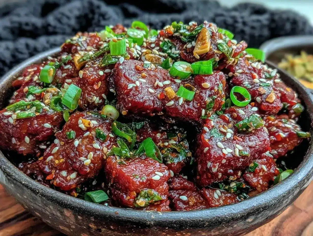 spicy Korean pork bulgogi preparation steps