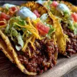 vegan lentil tacos - featured image