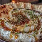 whipped feta honey dip - featured image