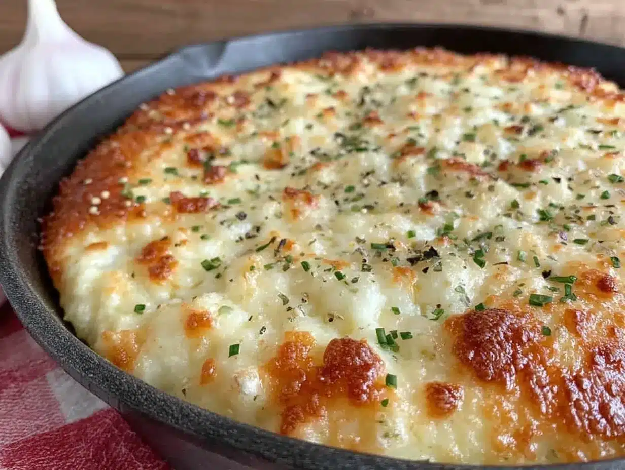 white garlic pizza sauce preparation steps