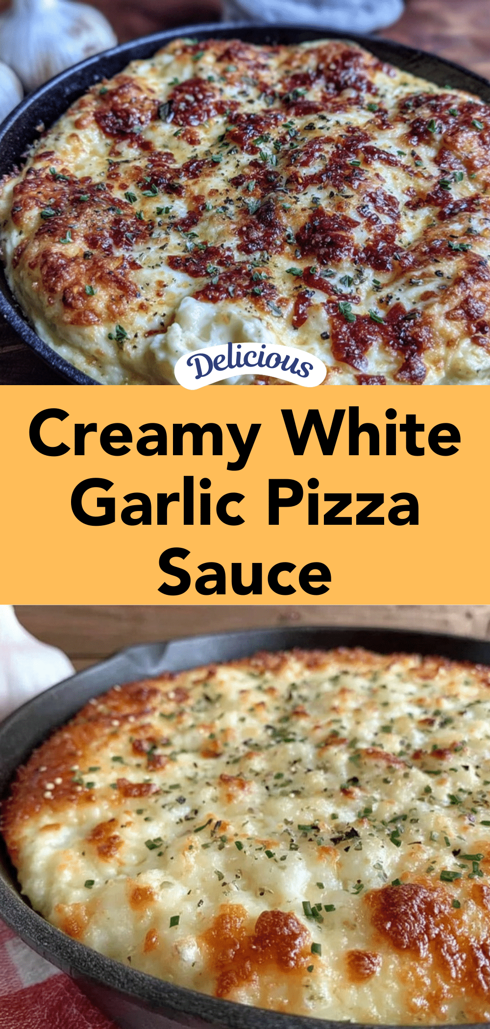 white garlic pizza sauce recipe