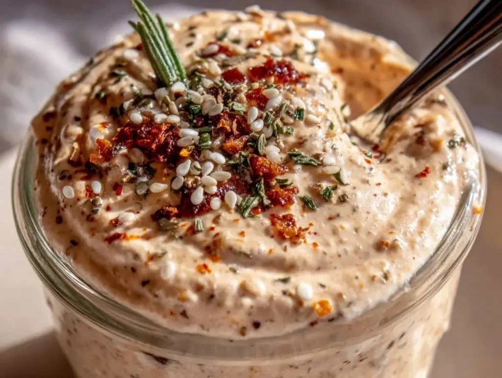 zesty lemon garlic tahini dressing - featured image