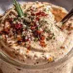 zesty lemon garlic tahini dressing - featured image