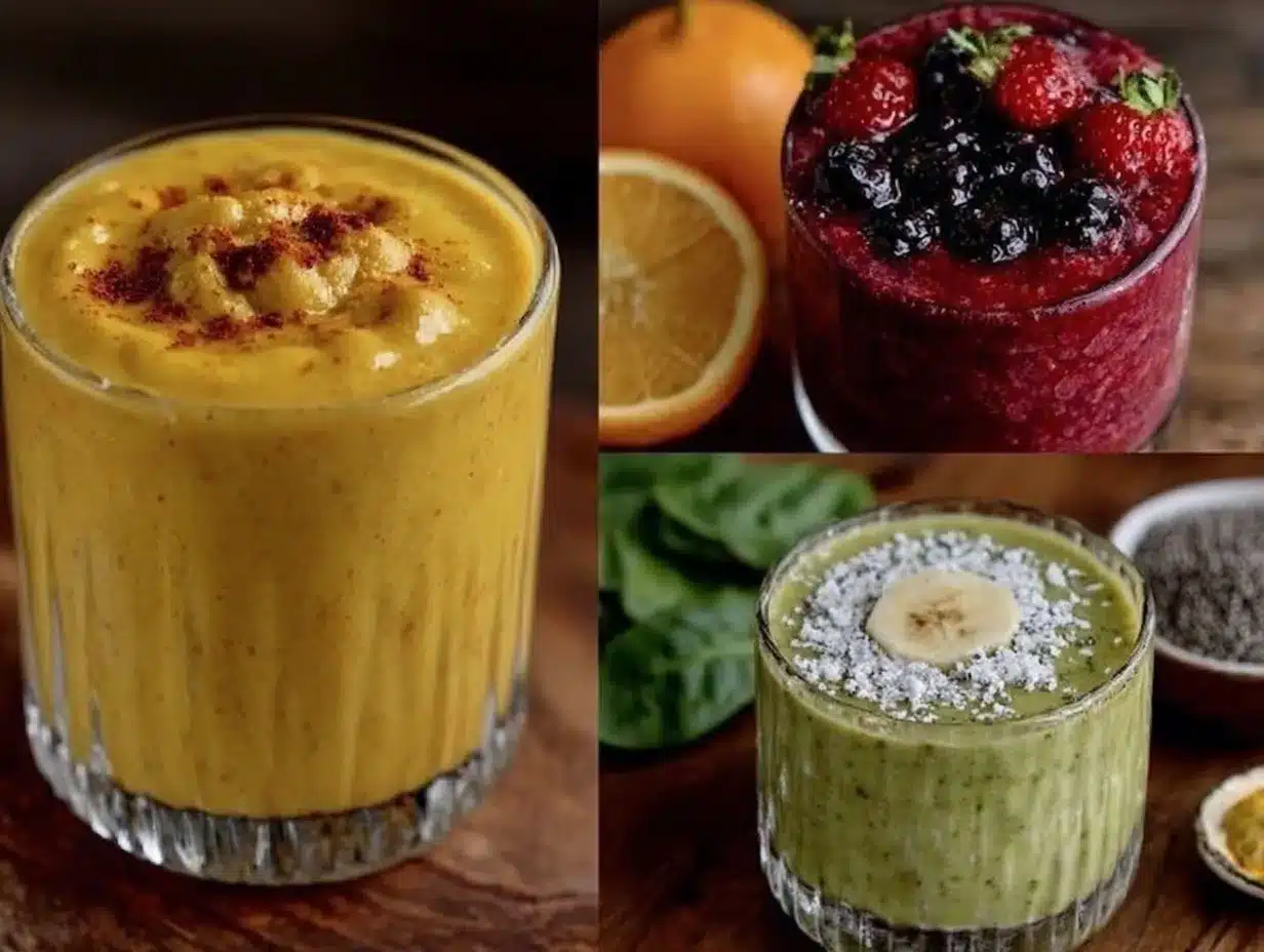 anti-inflammatory smoothies preparation steps