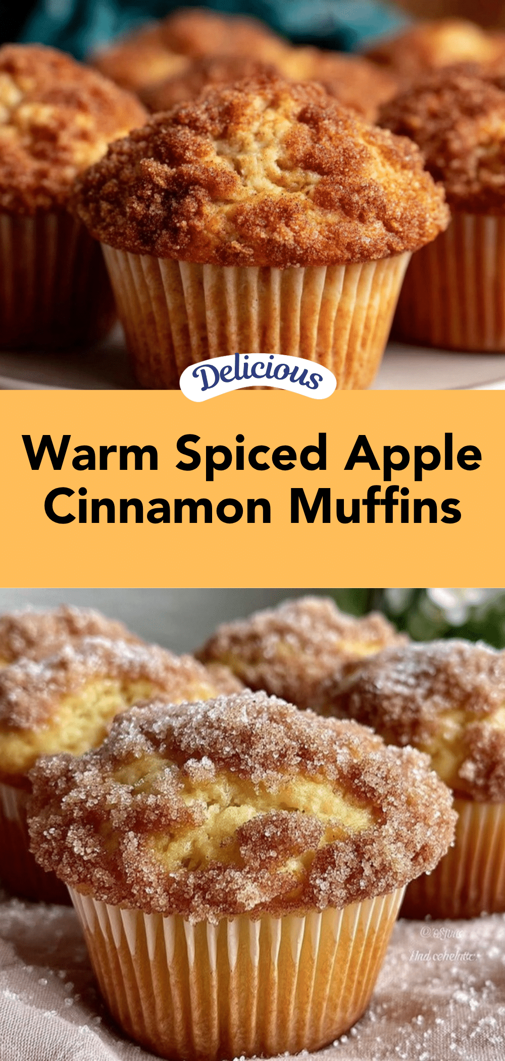apple cinnamon muffins recipe