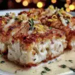 baked cod in coconut lemon sauce - featured image