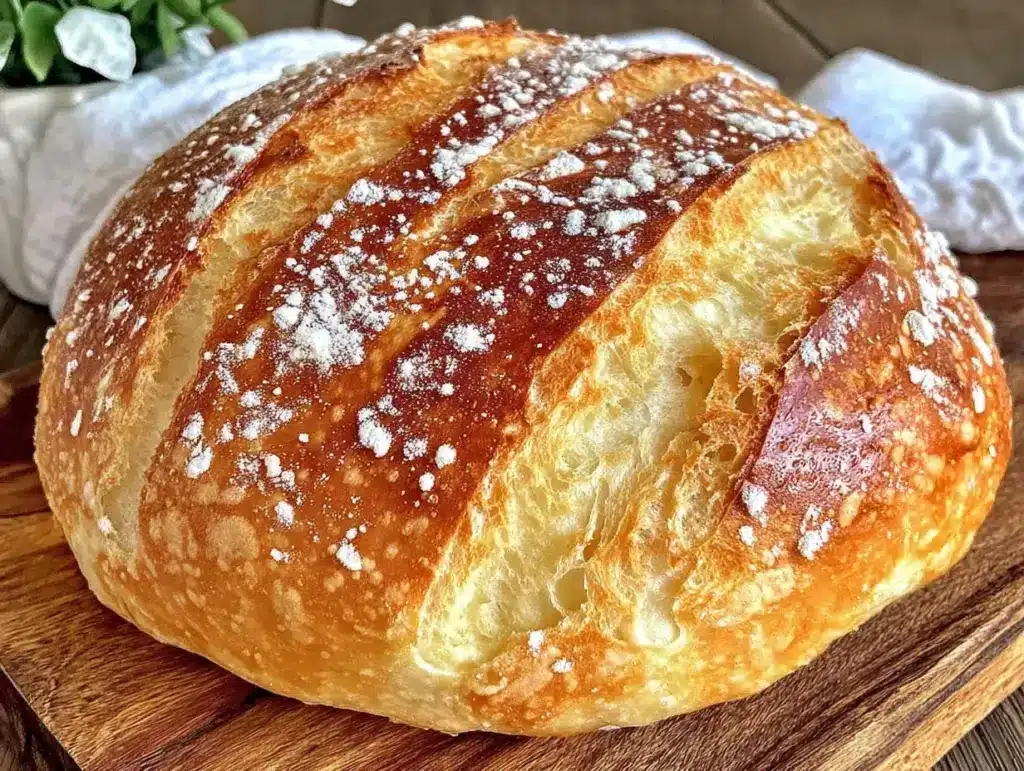 baked French bread recipe - featured image