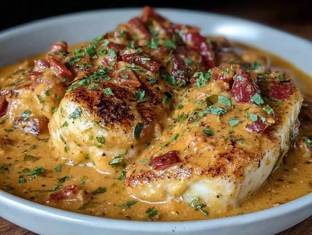 baked tilapia in roasted pepper sauce preparation steps