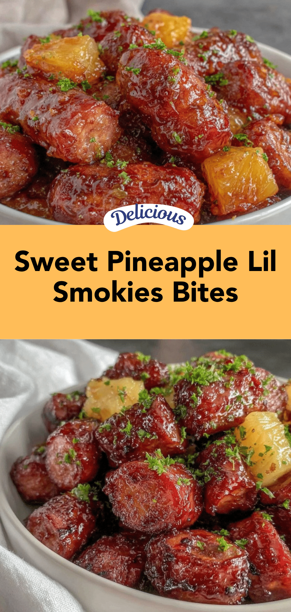 brown sugar pineapple lil smokies bites recipe