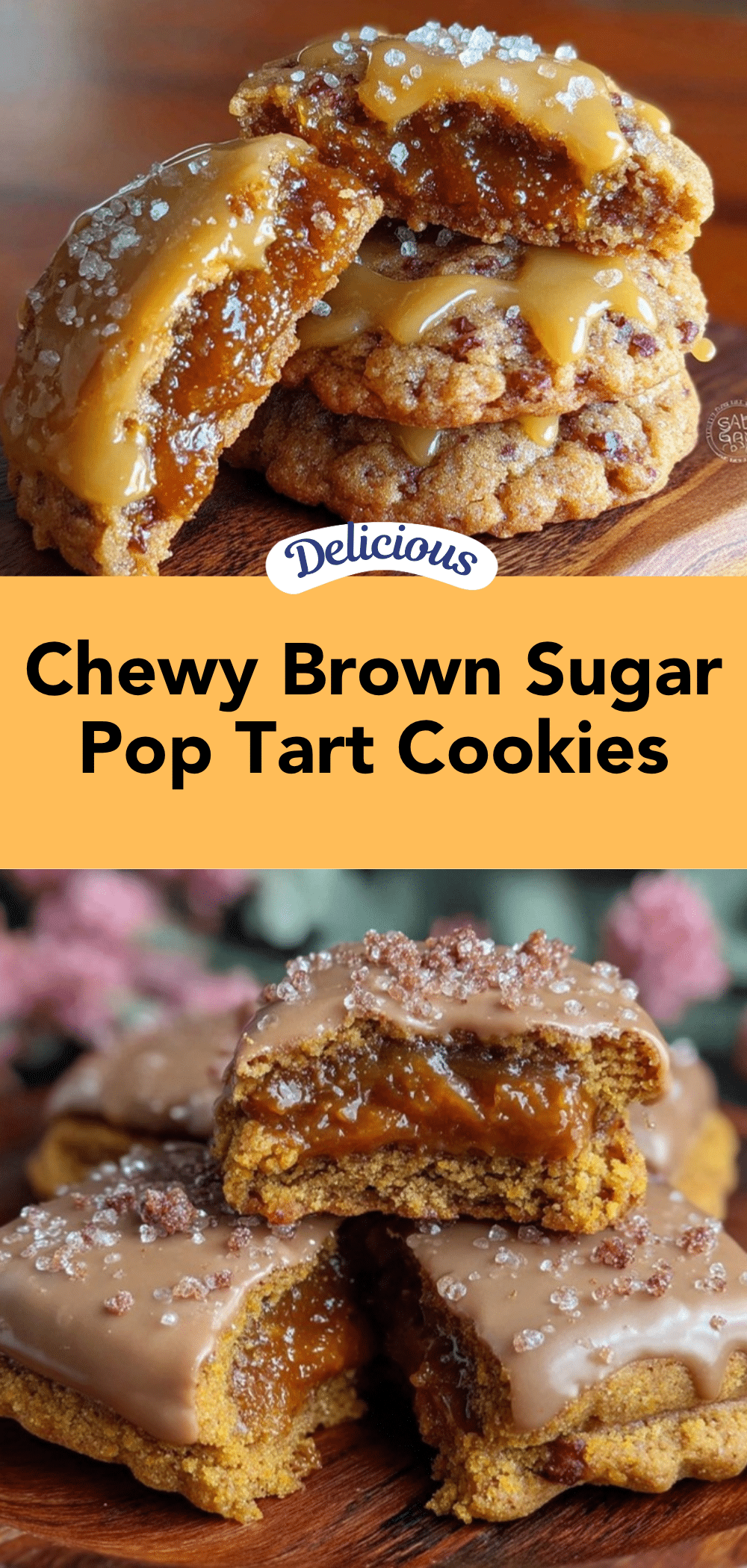 brown sugar pop tart cookies recipe