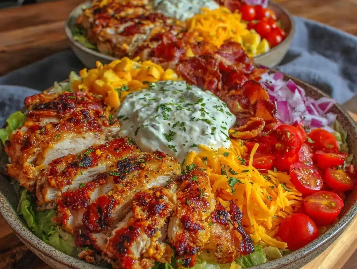 chicken bacon ranch bowls preparation steps