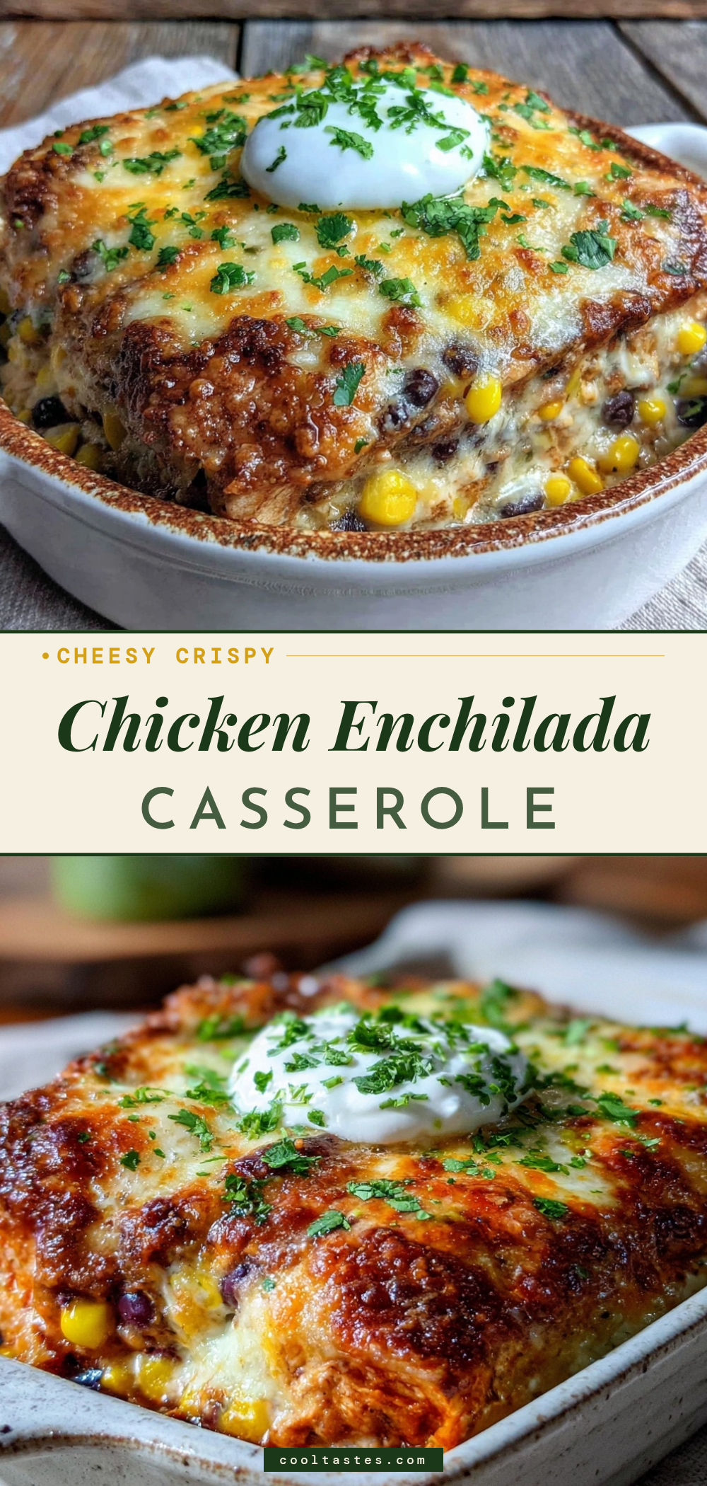 chicken enchilada casserole recipe