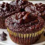 Chocolate Cottage Cheese Protein Muffins - featured image