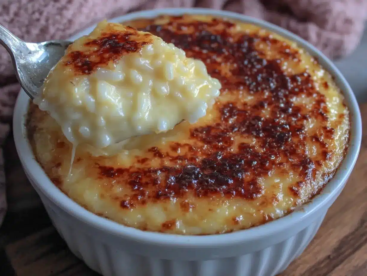 classic baked rice pudding preparation steps