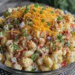 classic macaroni salad - featured image