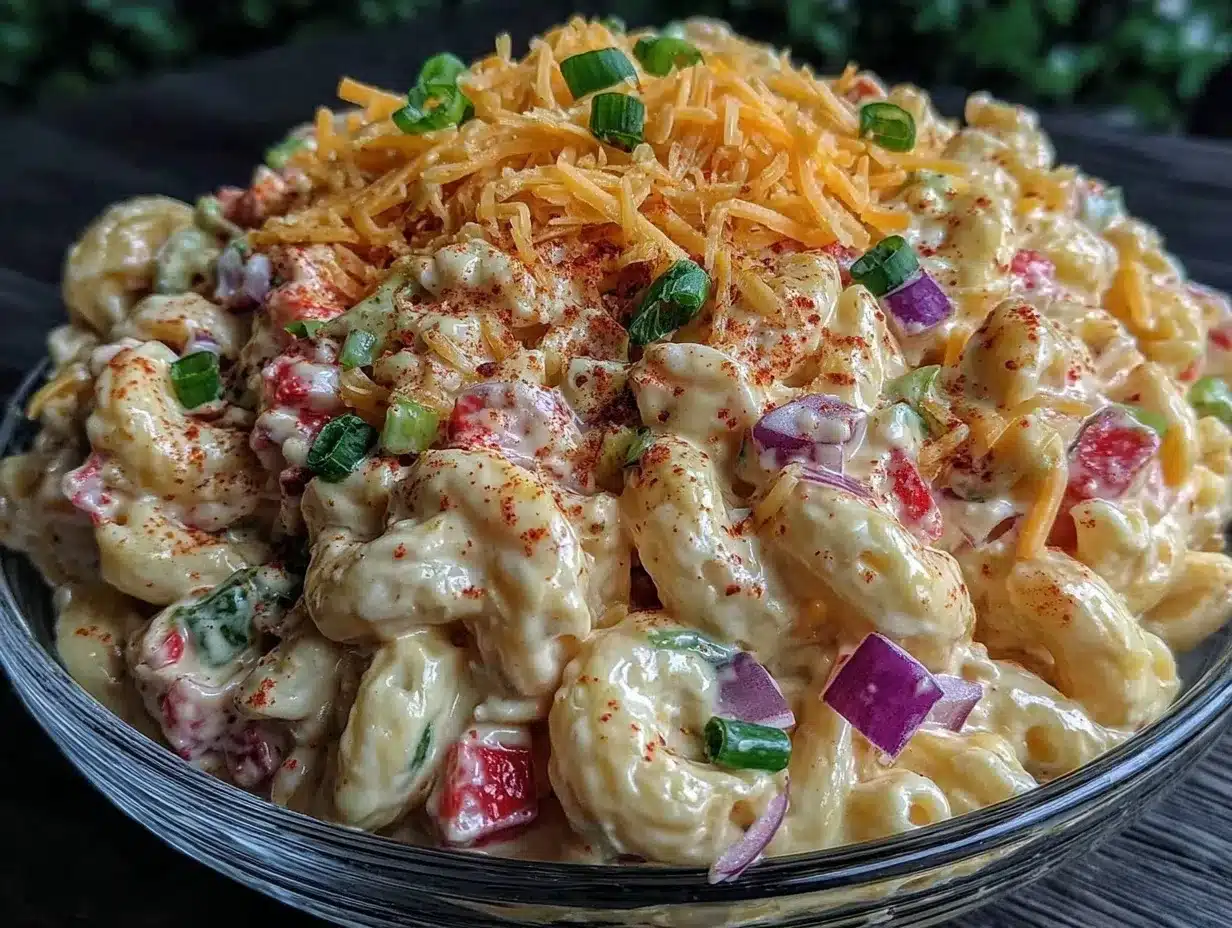 classic macaroni salad preparation steps