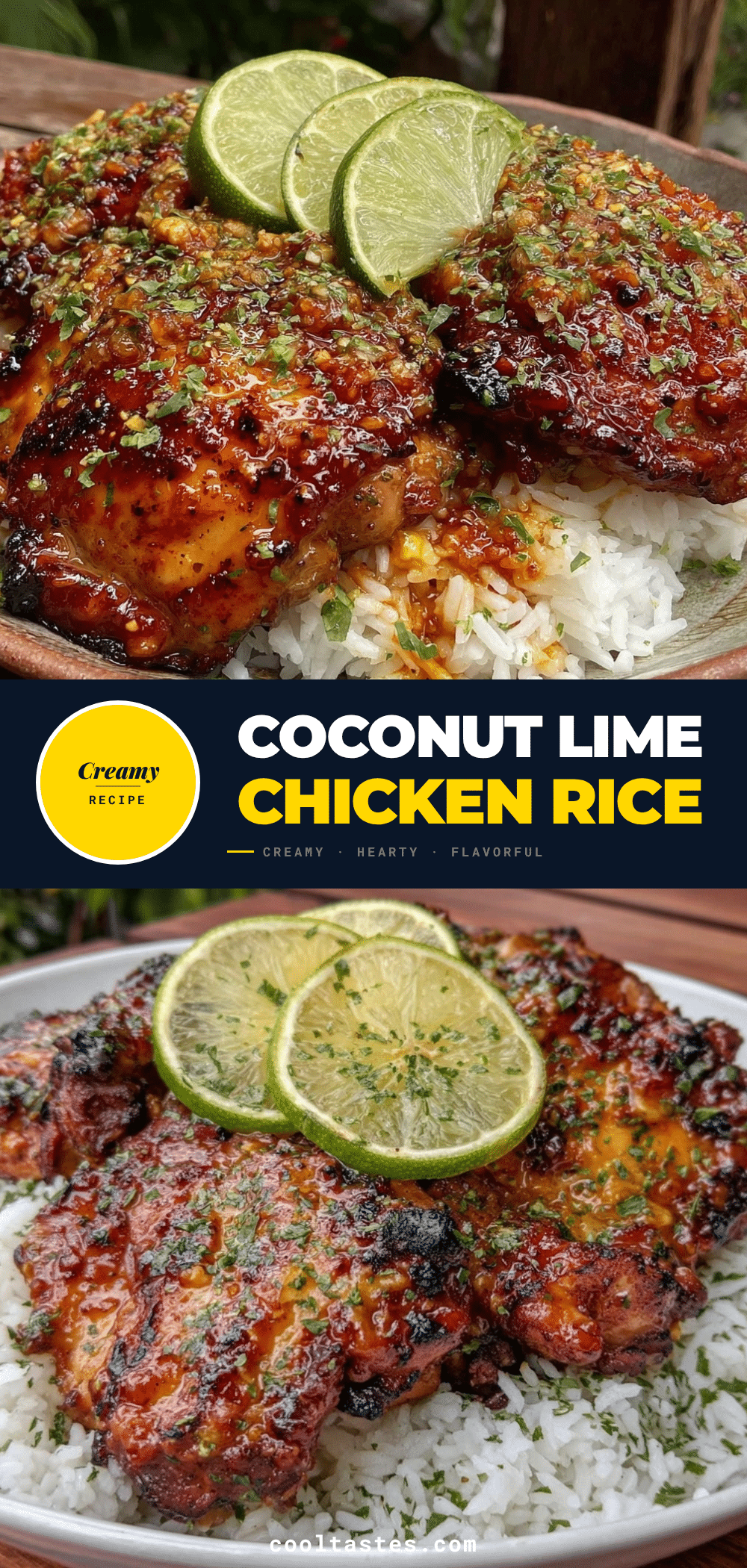 coconut lime chicken and rice recipe