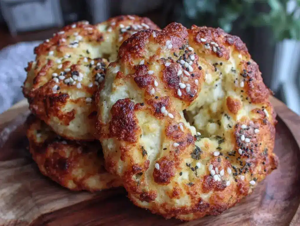 cottage cheese almond flour bagels - featured image