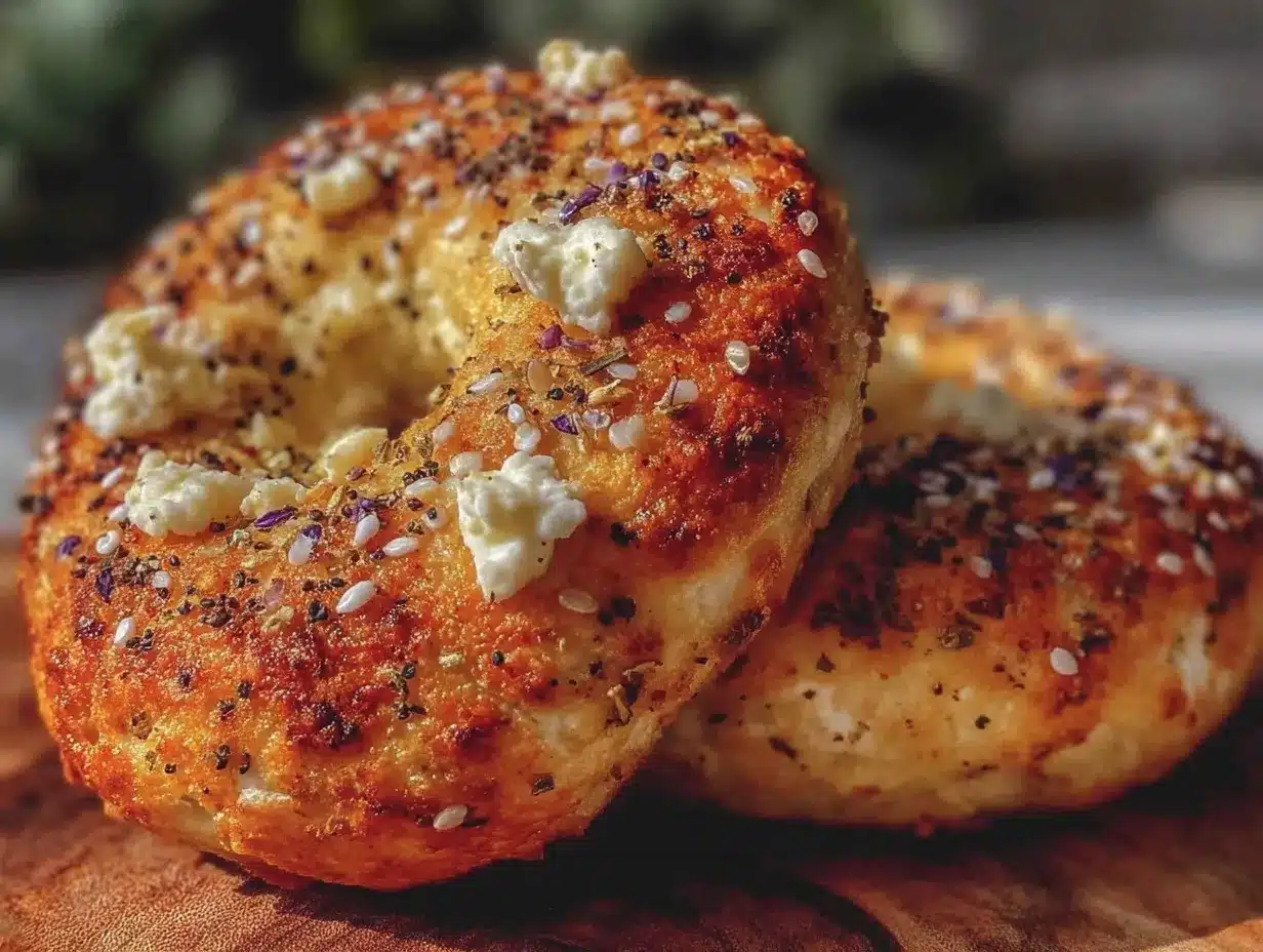 cottage cheese almond flour bagels preparation steps