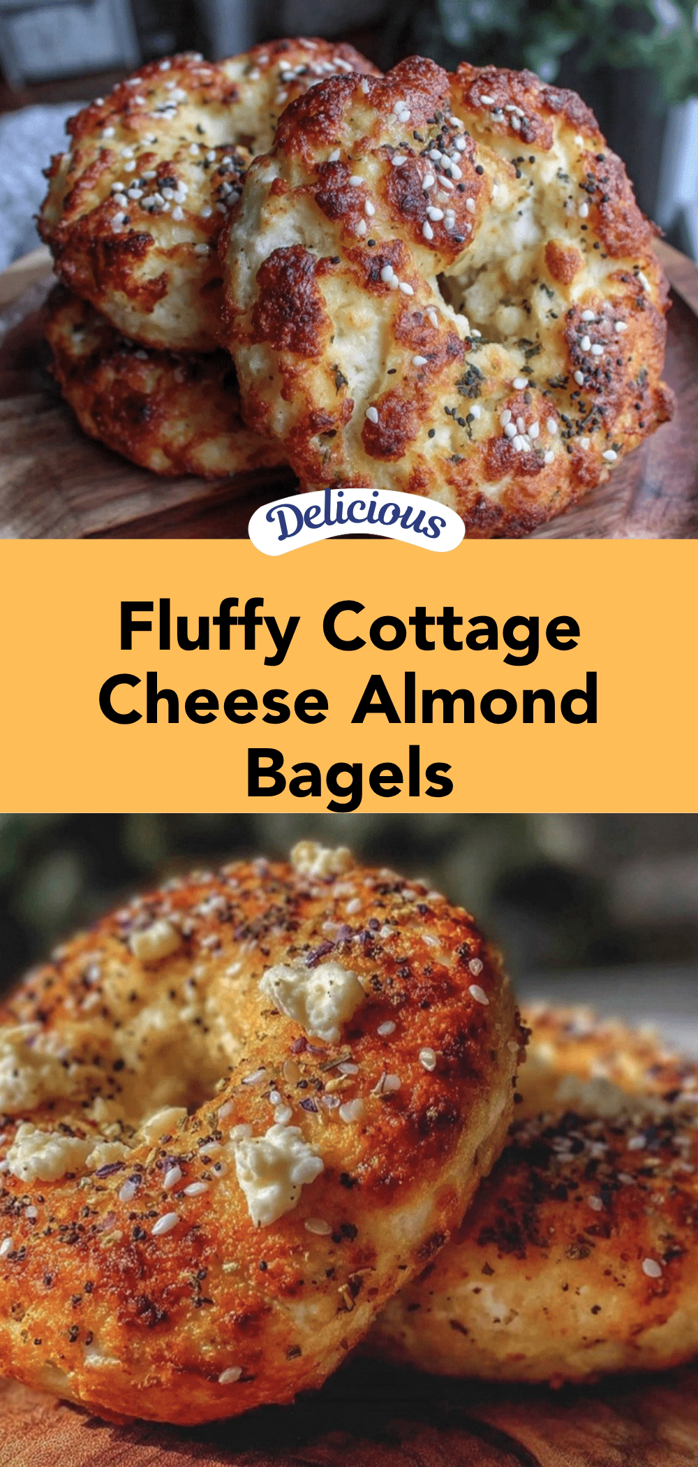 cottage cheese almond flour bagels recipe