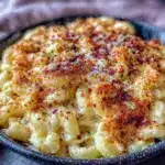 creamy crockpot mac and cheese - featured image