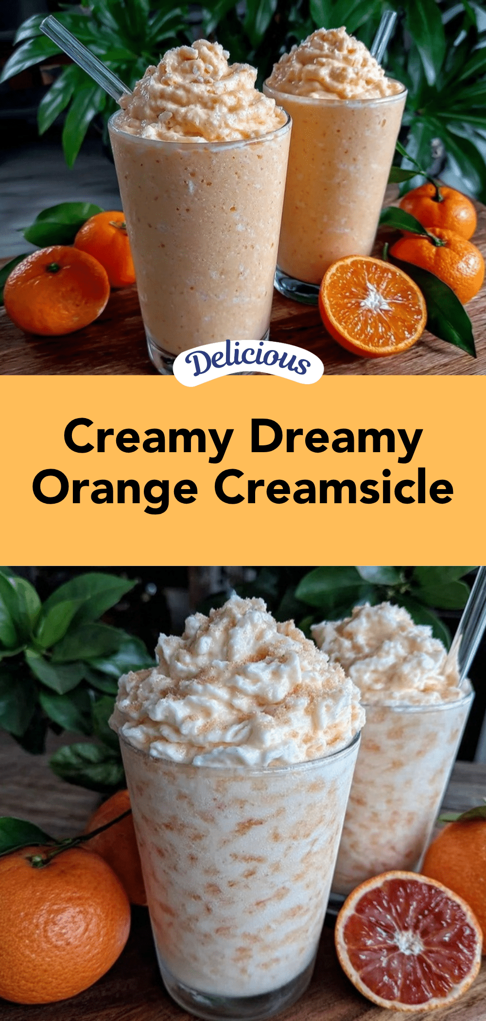creamy orange creamsicle smoothie recipe recipe