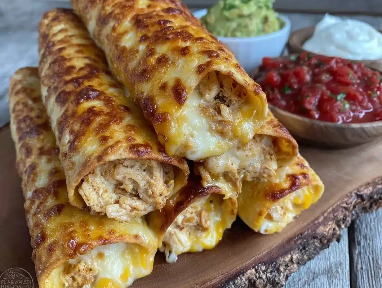 crispy chicken flautas preparation steps